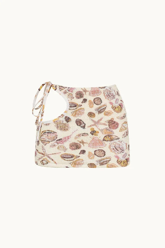 SUMMERCLOUD SKIRT SEASHELL denim skirt classic