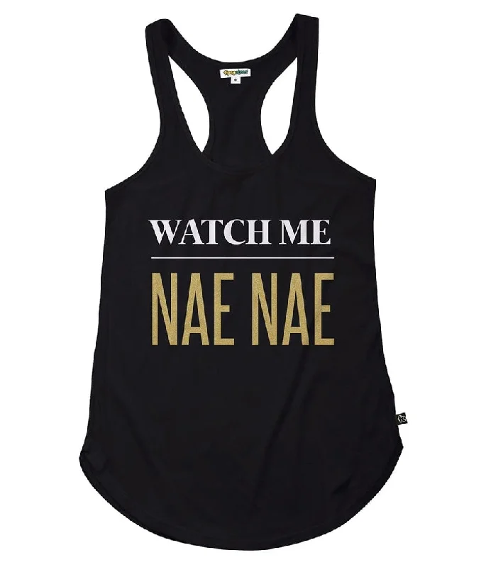 Women's Watch me Nae Nae Tank Top mint tank top