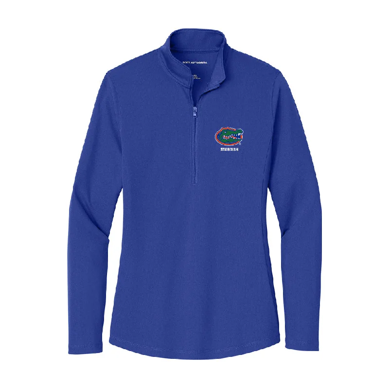 Florida - NCAA Women's Soccer : Kaela Standish - Women's Lightweight Quarter Zip Jacket Ribbed Jacket Pleated Jacket Ruffled Jacket Florida - NCAA Women's Soccer : Kaela Standish - Women's Lightweight Quarter Zip Jacket Ribbed Jacket Pleated Jacket Ruffled Jacket
