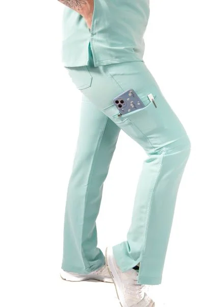 Beth Straight Leg Pants Stretch Fit Pants