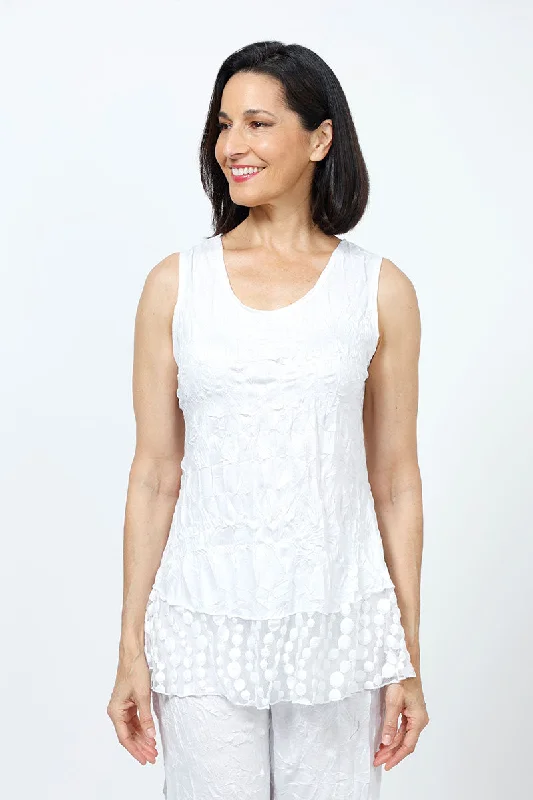 Top Ligne Bubble Lace Tank workout tank top