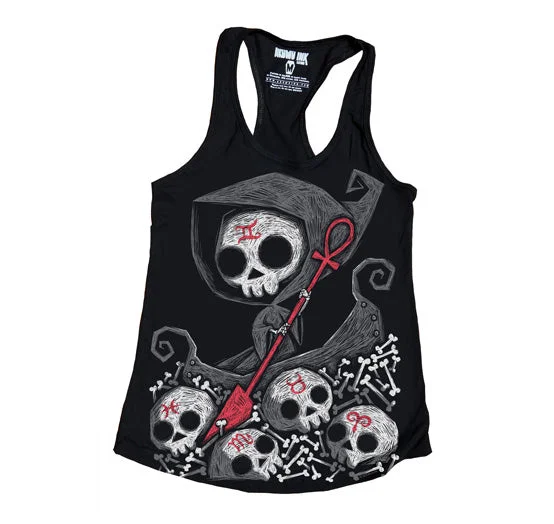 Infernal River Women Tanktop sequin tank top