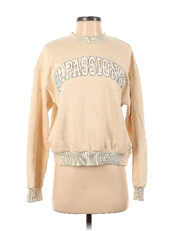 Sweatshirt Hoodie with Drawstring Waist Adjustable Fitted