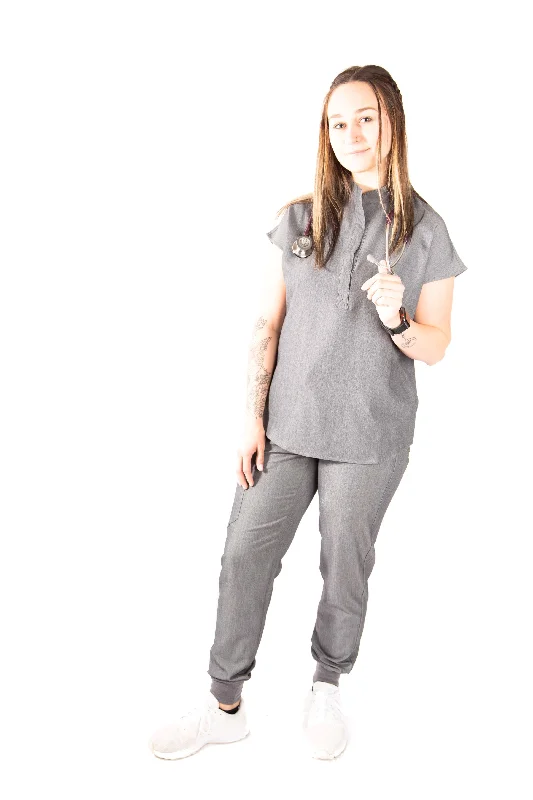 Beth scrub Pants Stylish Elastic Waist Pants