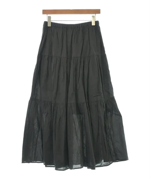 MILO Long/Maxi length skirts leather skirt bold