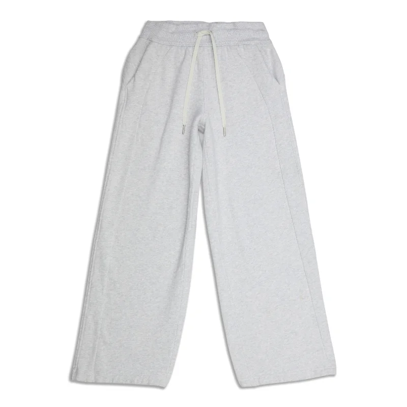 Scuba Mid-Rise Wide-Leg Pant - Resale Casual Yoga Pants