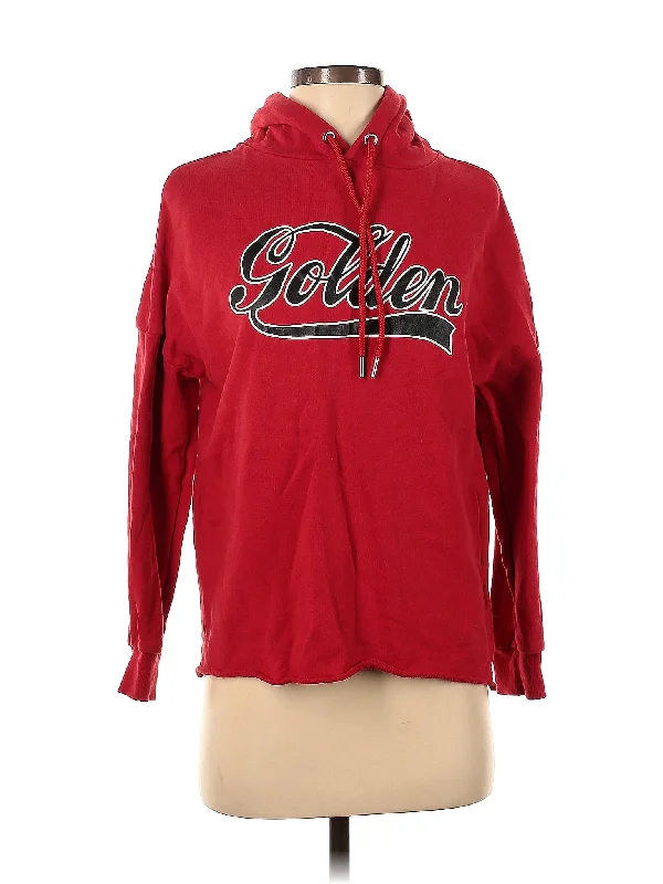 Sweatshirt Hoodie with Hem Drawcord Adjustable Customizable
