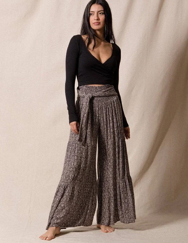 Ivy Palazzo Pants Chic Capri Pants