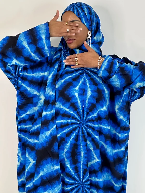 Blue daze one piece islamic prayer dress Tunics Ceremony elegant