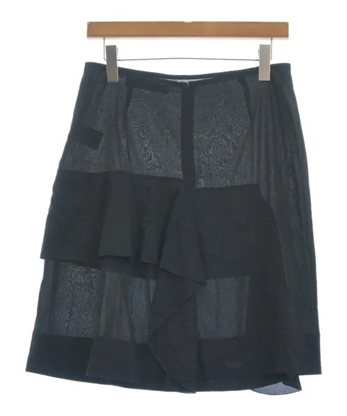 MARNI Knee length skirts linen skirt airy