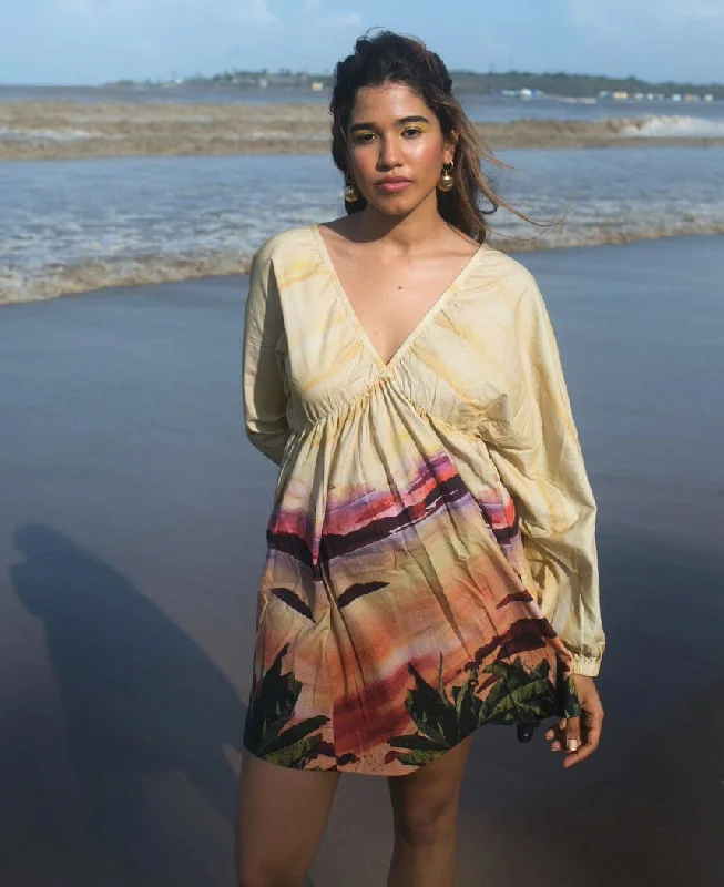 Sunshine Gathered Dress