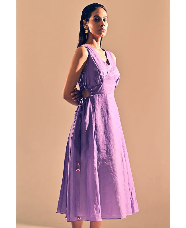 Amethyst Cut-Out Dress