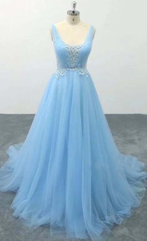 Open Back Lace/Tulle Long Prom Dress 8th Graduation Dress Custom-made    cg11731