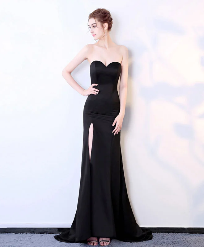 Mermaid Sweetheart Neck Long Prom Dress, Evening Dress Pencil Length Work