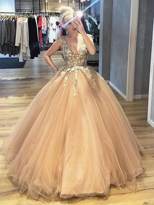 V Neck Lace Champagne Prom Dresses, Lace Champagne Formal Dresses, Champagne Evening Dresses, Ball Tunics Long Elegant V Neck Lace Champagne Prom Dresses, Lace Champagne Formal Dresses, Champagne Evening Dresses, Ball Tunics Long Elegant