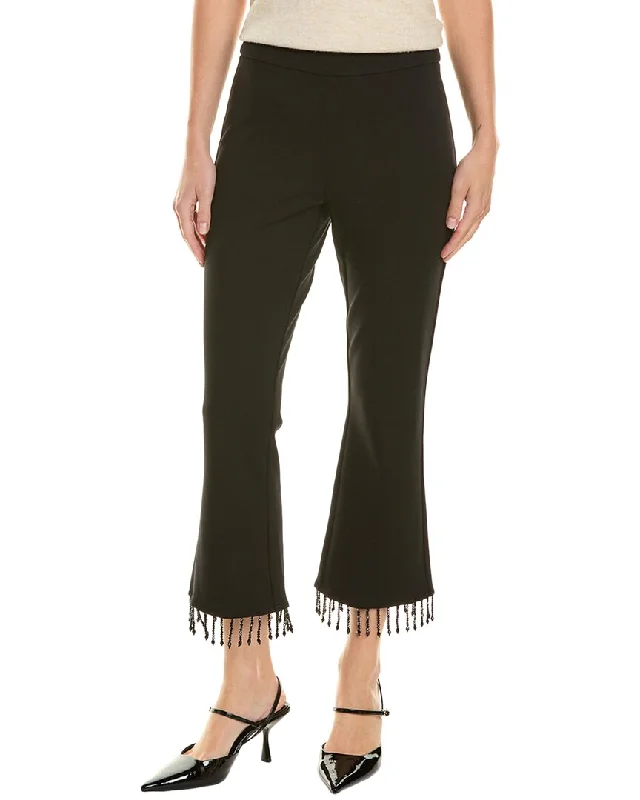 Nanette Nanette Lepore Beaded Fringe Legging Stylish Athletic Wear Leggings