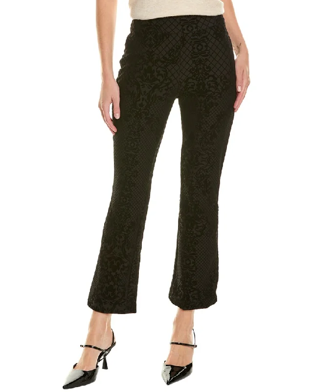 Nanette Nanette Lepore Velvet Damask Legging Comfortable Running Leggings
