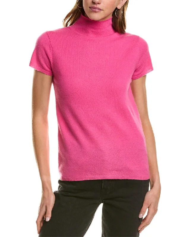 InCashmere Turtleneck Cashmere T-Shirt Cozy Warm Stylish