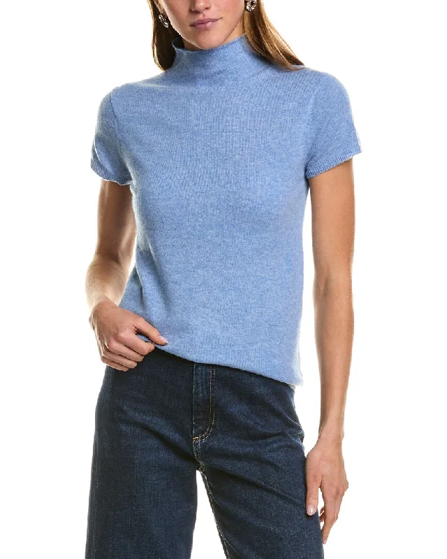 InCashmere Turtleneck Cashmere T-Shirt Elegant Classic Vintage