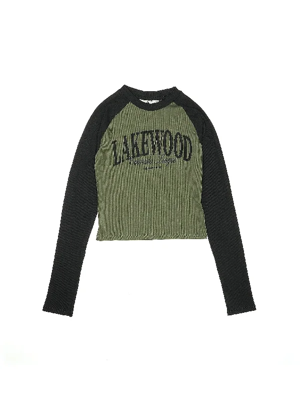 Long Sleeve T Shirt Knit Fabric Woven Fabric Fleece Fabric