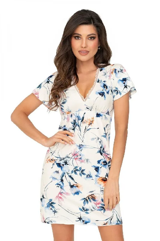 Nightshirt Donna Plaid T-Shirt Polka Dot Checkered